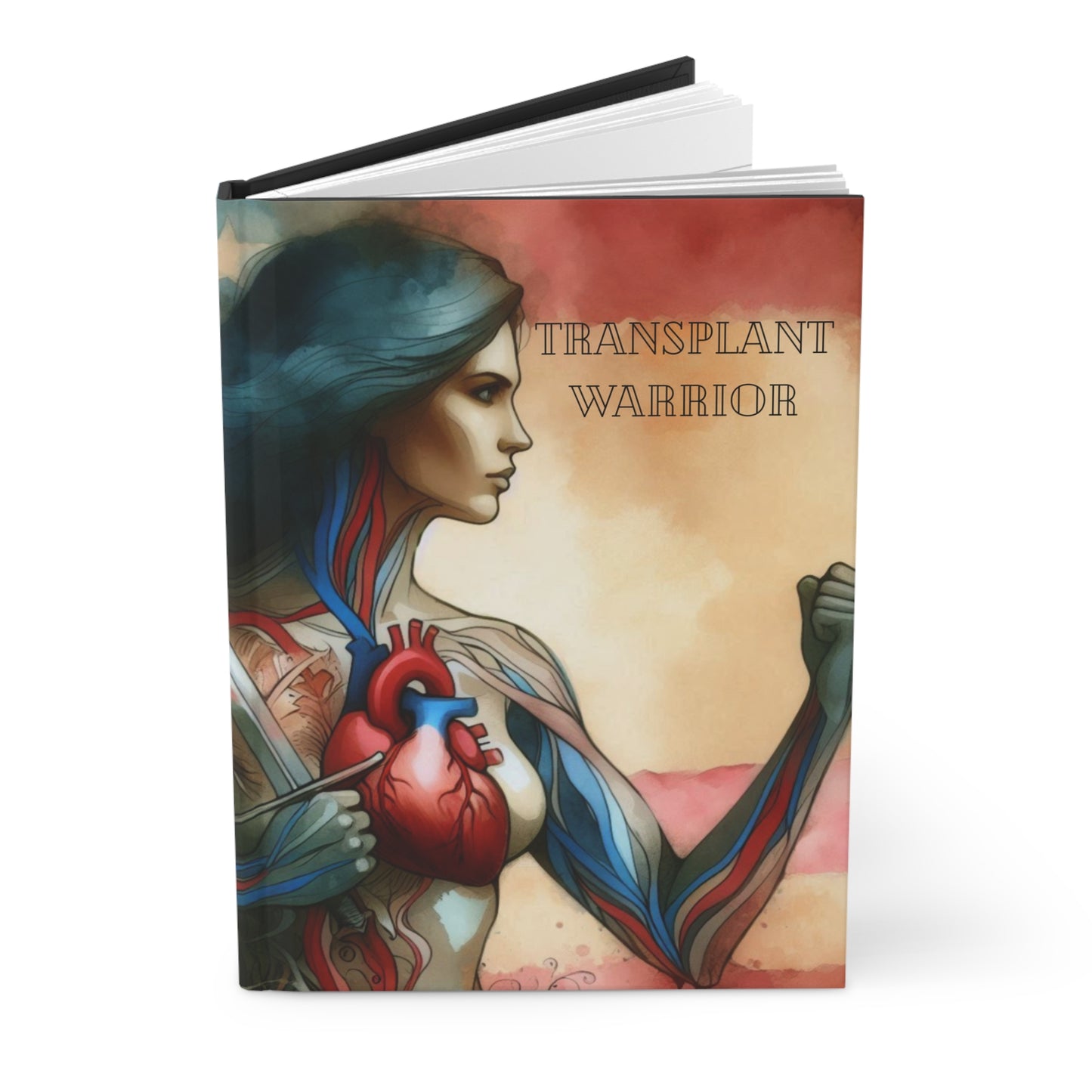Heart Transplant Warrior Hardcover Journal