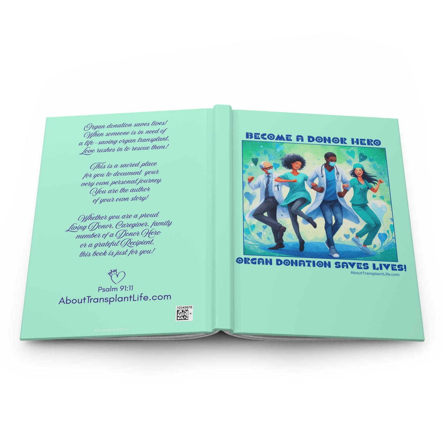 Dancing Doctors Full Color Hardcover Journal