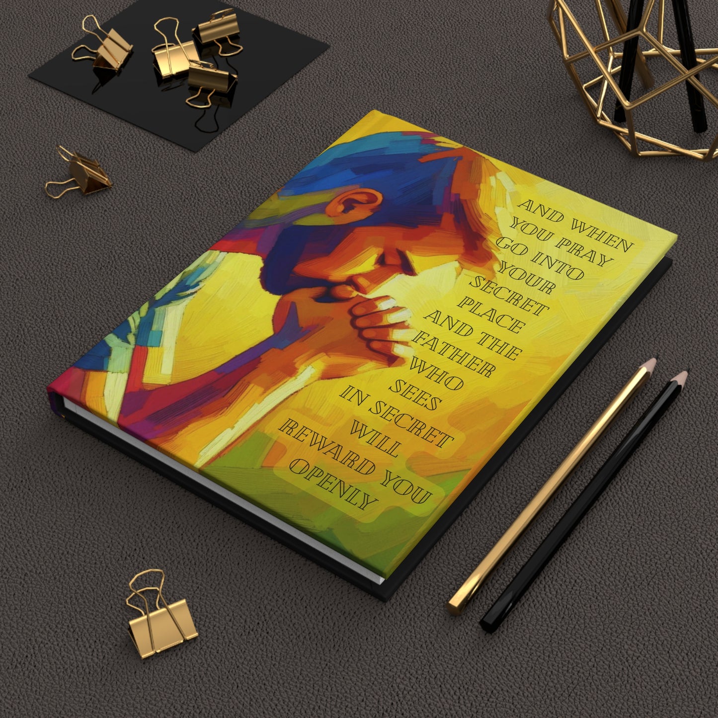 "And When You Pray" Hardcover Journal