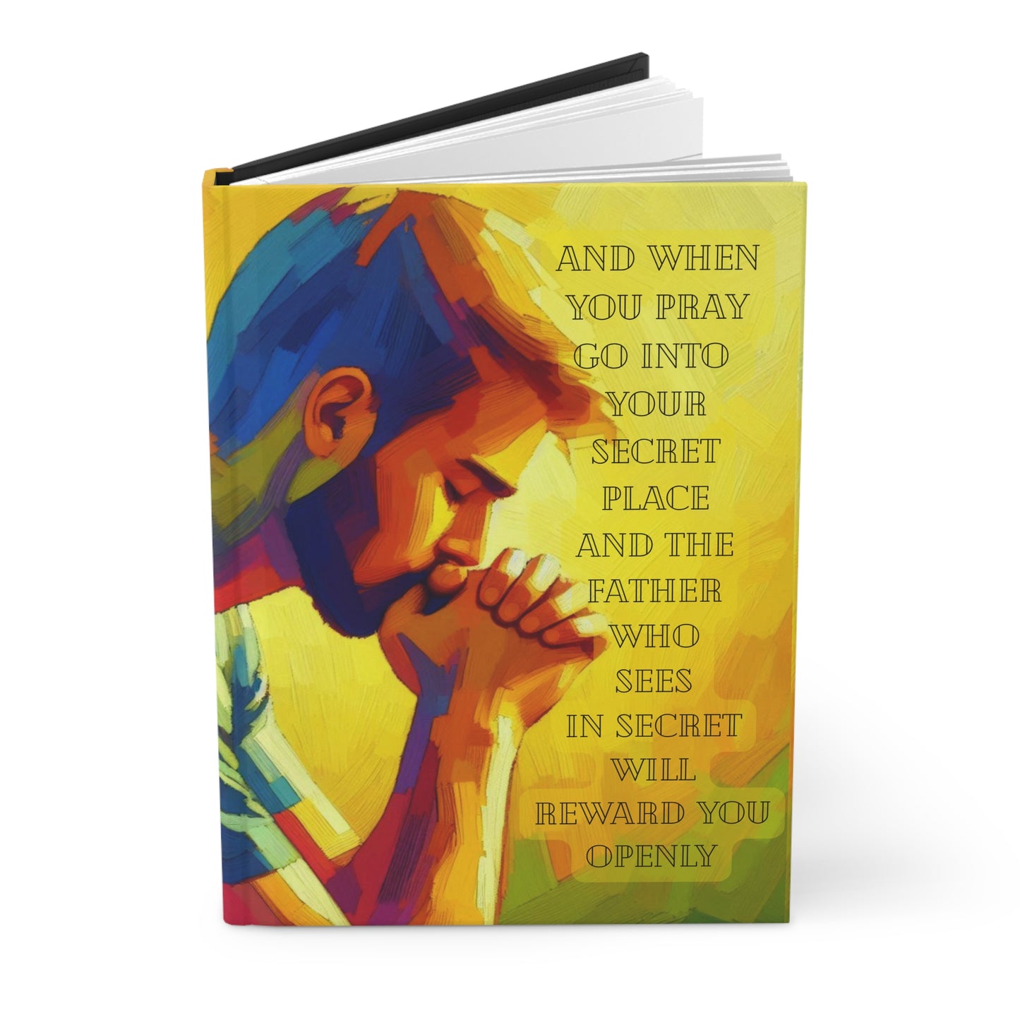 "And When You Pray" Hardcover Journal