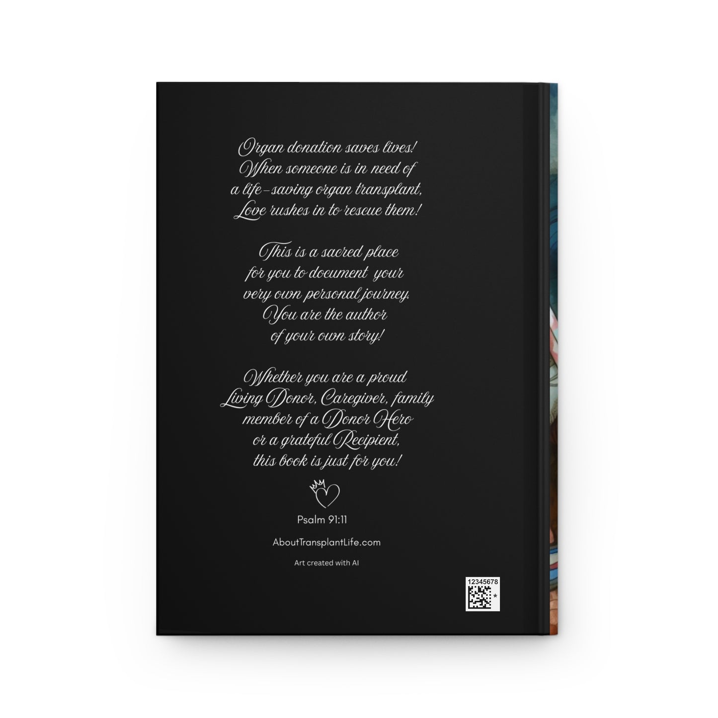 Heart Transplant Warrior Hardcover Journal