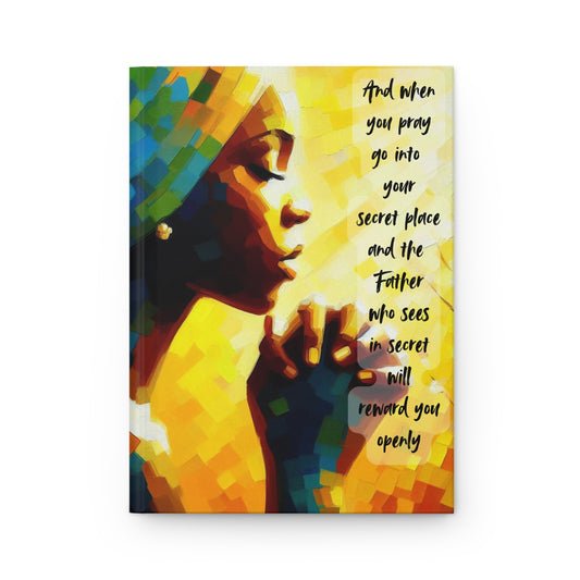 Queens Pray in Secret Hardcover Journal